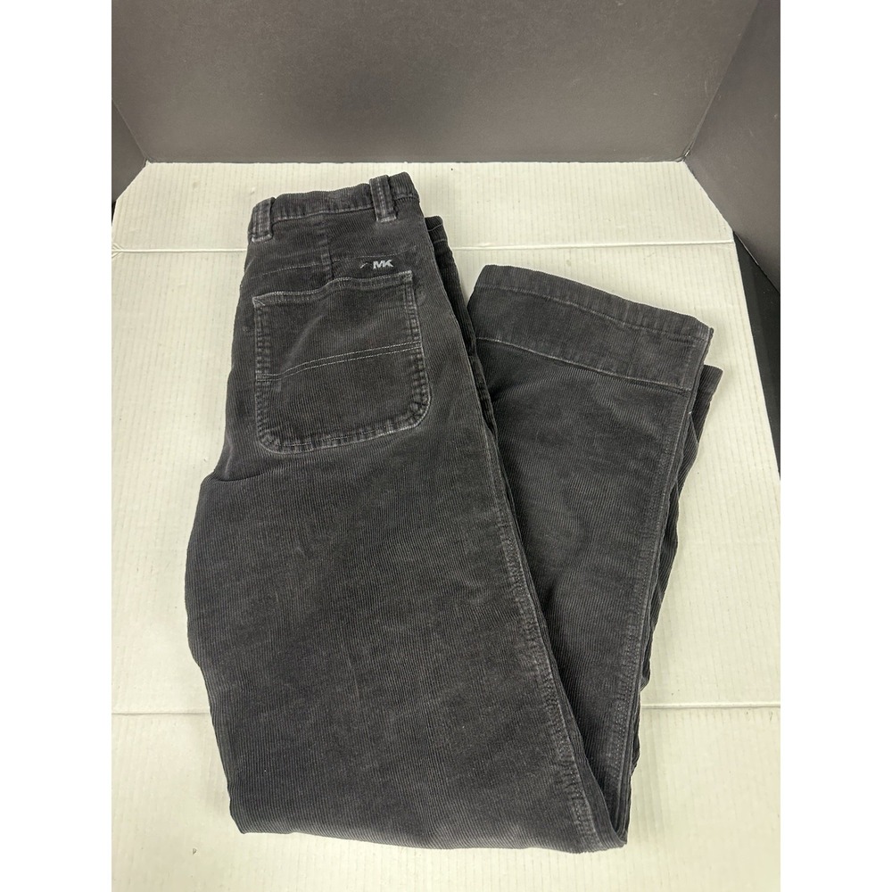 Mountain Khakis Pants mens 33x34 Corduroy Chino Black Relaxed Fit Casual Stretch